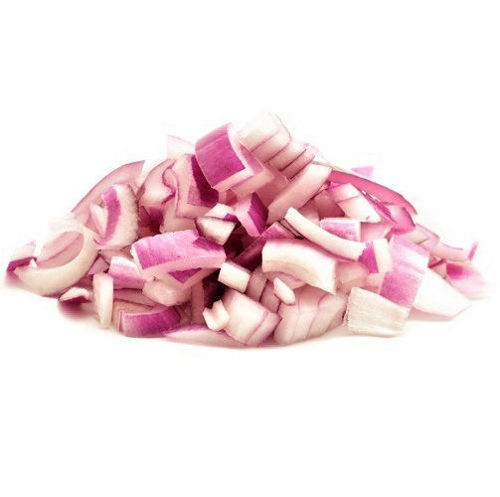 Picture of Freshly Cut Red Chopped Onions 250g